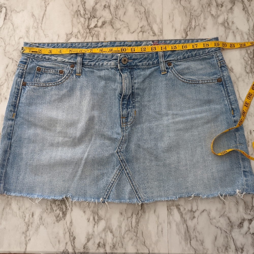 Y2K Gap Denim Plus Size Skirt size 16 - Picture 6 of 6